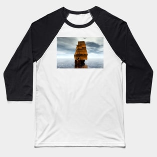 Pirate Vessel, digital art Baseball T-Shirt